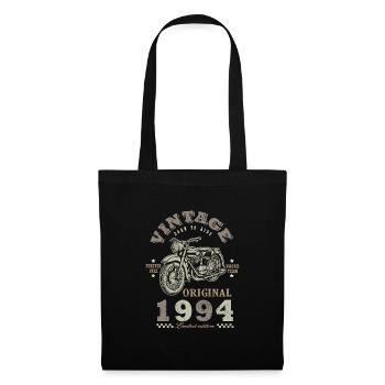 motard Né 1994 anniversaire 1994 moto - Sac en tissu - noir - Devant