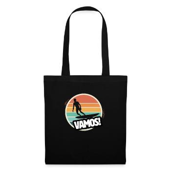 Vamos Retro Surf - Tote Bag - black - Front