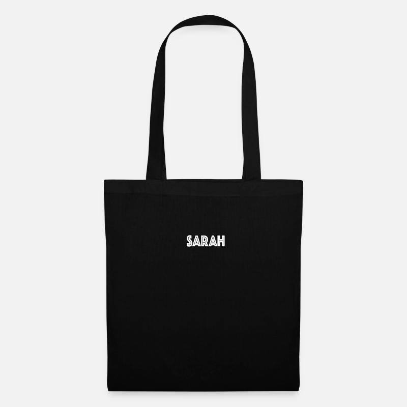 Sarah - Stoffbeutel - Schwarz
