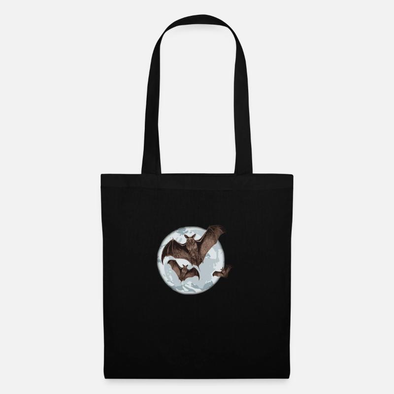 Bat - Tote Bag - black