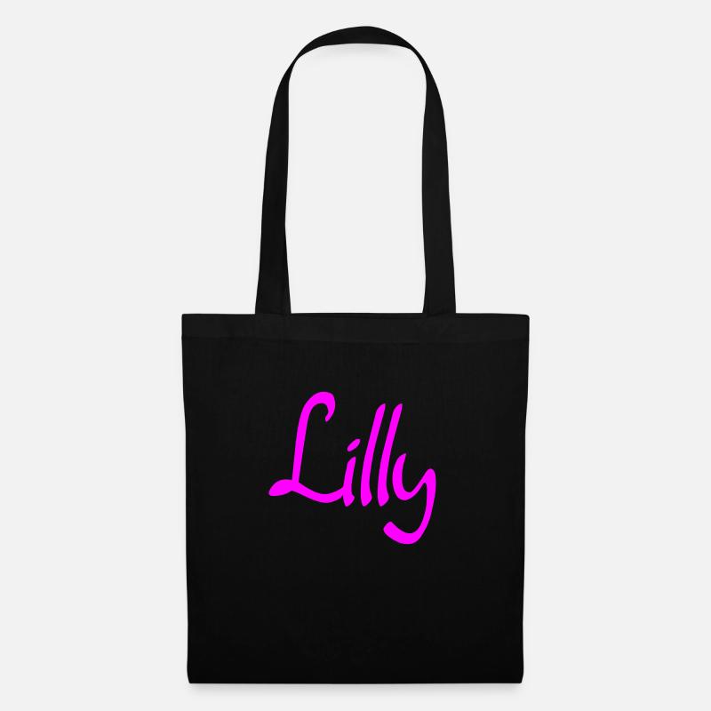Lilly - Stoffbeutel - Schwarz