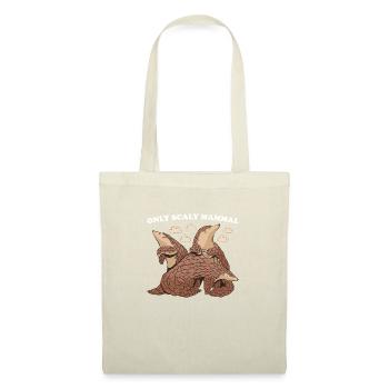 Seul pangolin mammifère écailleux - Sac en tissu - nature - Devant