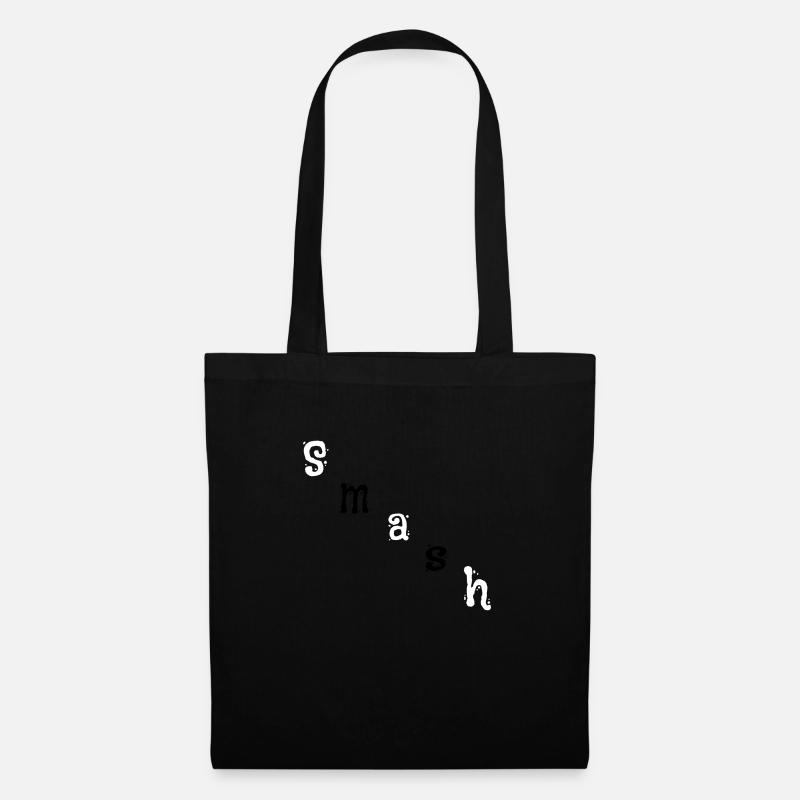 Smash - Tote Bag - black