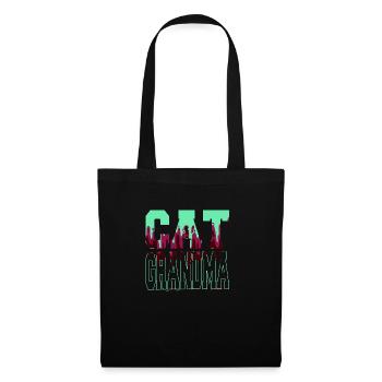 love avogato black cat hoodies and sweatshirts - Stoffbeutel - Schwarz - Vorne