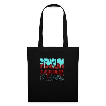 drôle de déclaration amusant anniversaire cadeau idée bday - Sac en tissu - noir - Devant