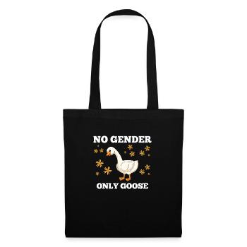 gender, goose, no gender only goose, no gender - Tote Bag - black - Front