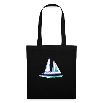 Sailing Ship Sailing Sailing Sailing Sailing Boat - Tote Bag - black - Front