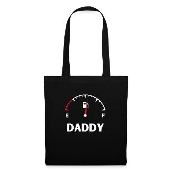Mommy daddy baby match t shirt - Tote Bag - black - Front