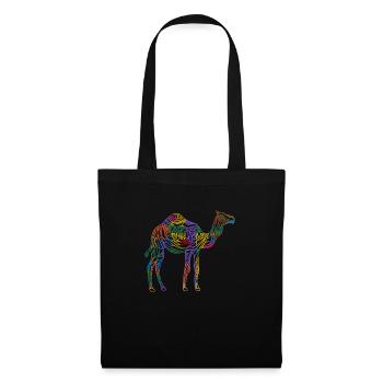 Chameau - Sac en tissu - noir - Devant