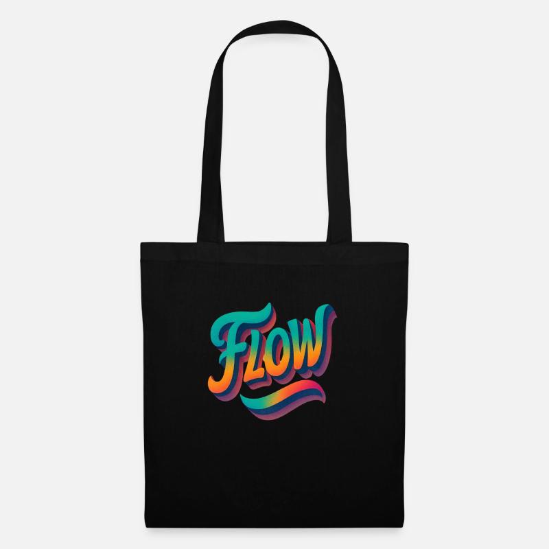 Let It Flow - Sac en tissu - noir