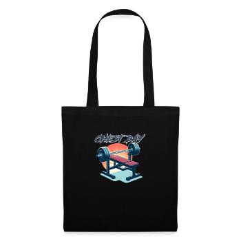 Chest Day - Pump Cover - Gym Lover - Tote Bag - black - Front