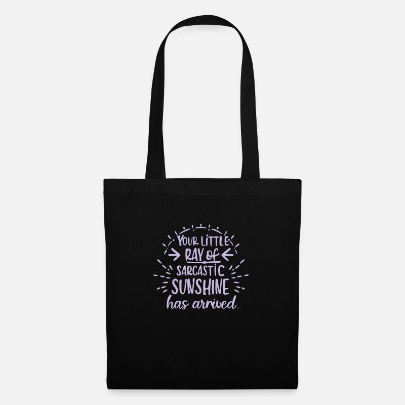 sarcastic saying love gift idea - Tote Bag - black