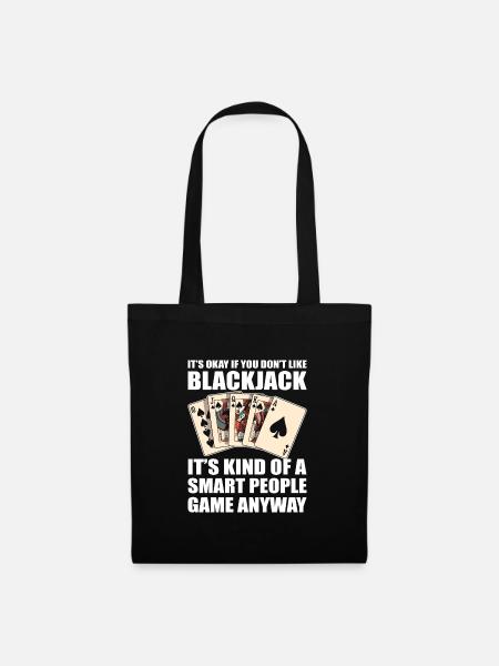 Blackjack Black Jack - Stoffbeutel - Schwarz