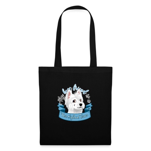 My Best Friend is a West Highland Terrier - Tote Bag
