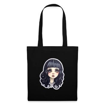 Mignon Goth Fille Gothique Mystique - Sac en tissu - noir - Devant