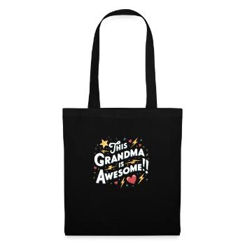 Grand-mère est la meilleure arrière-grand-mère - Sac en tissu - noir - Devant