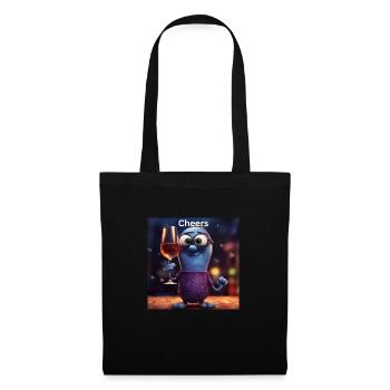 À votre santé - Sac en tissu - noir - Devant