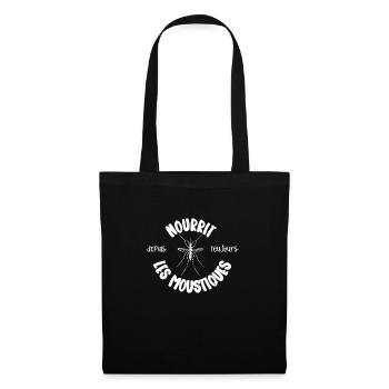 nourrit les moustiques - Sac en tissu - noir - Devant