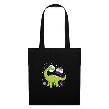 Brachiosaure dans l’espace Ace Pride - Sac en tissu - noir - Devant