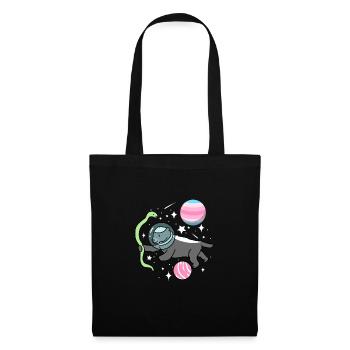 Honey Badger Astronaut Transfeminin - Tote Bag - black - Front
