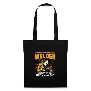 Welding Welding Craftsman Gift - Tote Bag - black - Front