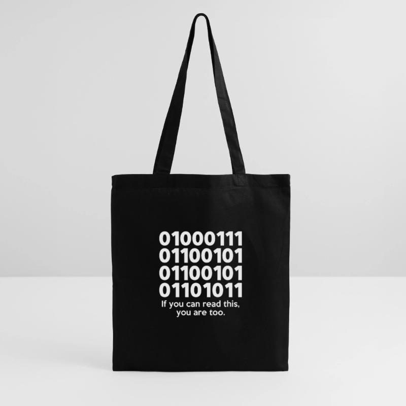 If You Can Read This Coder Programmer Comupter Dev Stoffbeutel