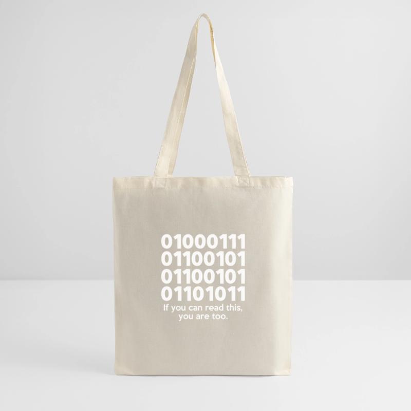 If You Can Read This Coder Programmer Comupter Dev Stoffbeutel