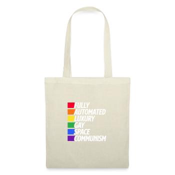 Fully Automated Luxury Gay Space Communism Lesbian - Stoffbeutel - Natur - Vorne