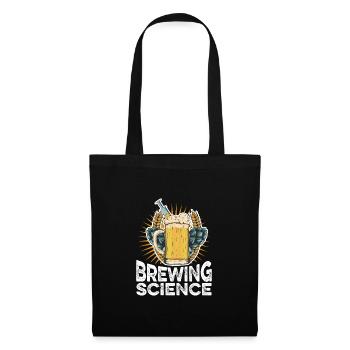 Science Graphic Homebrewing Winemaking Brewery Cra - Stoffbeutel - Schwarz - Vorne
