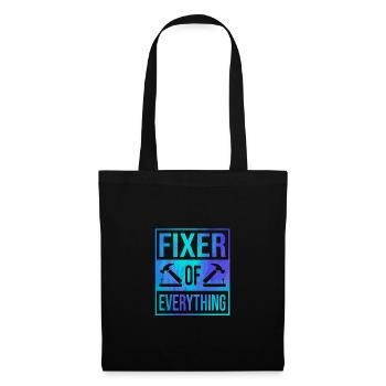 Fixer Of Everything Car Lover Automobile Mechanic - Tote Bag - black - Front