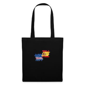 Cape Verde Spain Vintage Flag Cape Verde - Tote Bag - black - Front