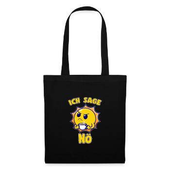 I Say Nope Cute Smiley Coffee Mug - Tote Bag - black - Front