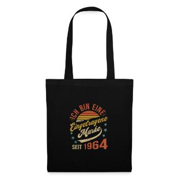 60th birthday I am 60 years registered trademark - Tote Bag - black - Front