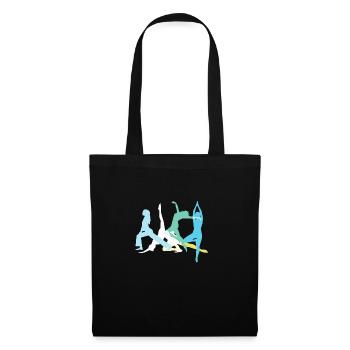 Tournament, Yoga, Sports, Exercises, Dancing, Gymnastics - Tote Bag - black - Front