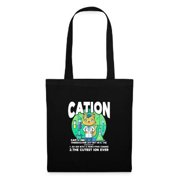 Cation - Sac en tissu - noir - Devant