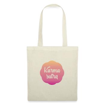 Karma Sutra - Gymnastik und Stretching - Stoffbeutel - Natur - Vorne