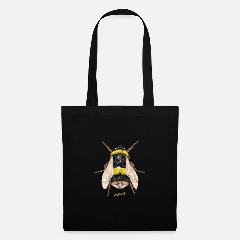 bourdon - Sac en tissu - noir