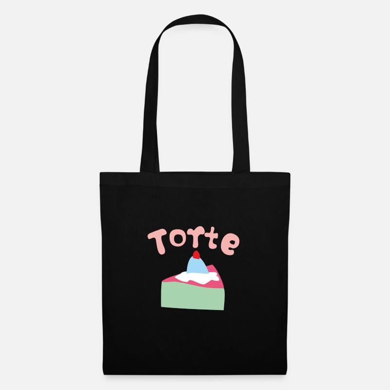 Colette cookie - Stoffbeutel - Schwarz