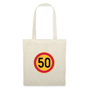 50 limit / speed limit - Tote Bag - nature - Front