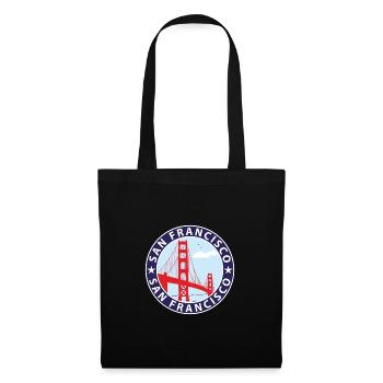 San Francisco - Sac en tissu - noir - Devant