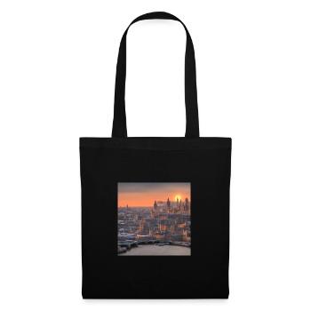 England London sunrise Westminster - Tote Bag - black - Front