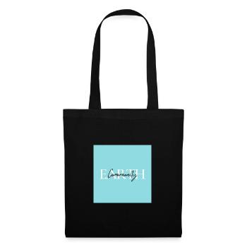Earth Community - Sacs Citation Inspirante - Sac en tissu - noir - Devant
