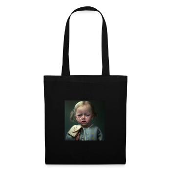 Crying baby - Tote Bag - black - Front