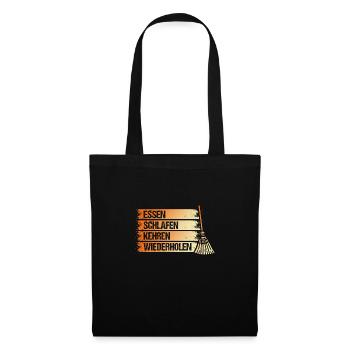 Facility Manager Gardien Gardien - Sac en tissu - noir - Devant