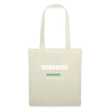 vendredi chargement en cours - Sac en tissu - nature - Devant
