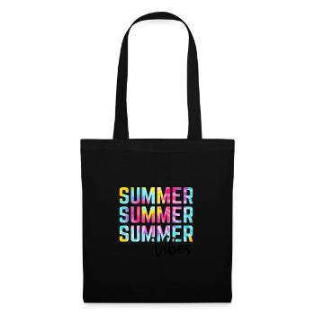 Summer - Stoffbeutel - Schwarz - Vorne