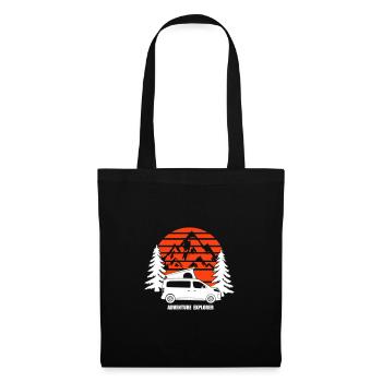 Adventure Explorer Van - Sac en tissu - noir - Devant