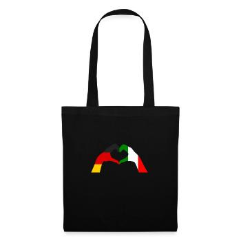 Italia Italian Germany Italy - Tote Bag - black - Front