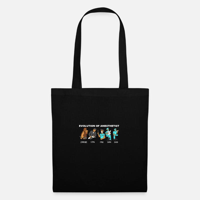 Évolution de l'anesthésiste pour les médecins d'anesthésie - Sac en tissu - noir