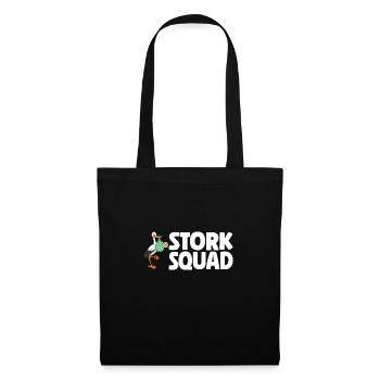 Stork Squad Labor & Delivery Nurse - Stoffbeutel - Schwarz - Vorne